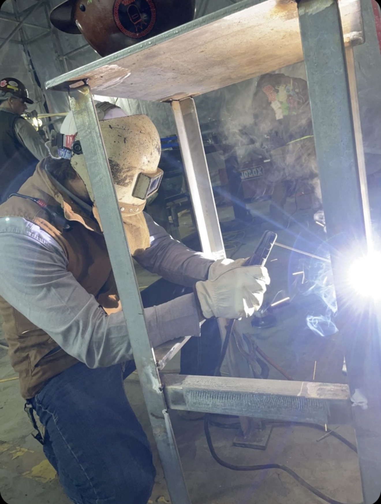 Andrew Danford at work